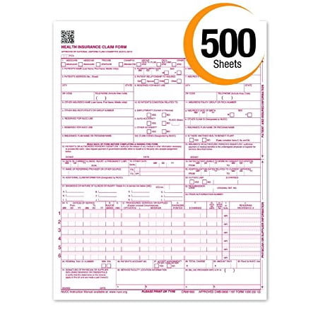 New Cms 1500 02 12 Claim Form 25 Forms