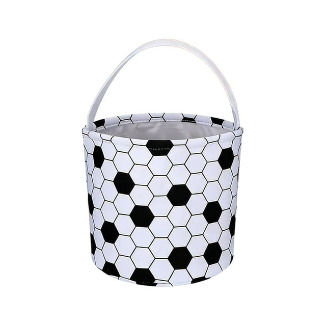 Tauxra Cloth Portable Storage Bucket For Kids Holiday Easter Party Daily Storage