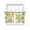 White, variant on Yellow Lemons Sheer Curtains 96 Inch Length 2 Panels Set Window Treatments, Summer Botanical Checkered Pastoral Rod Pocket Semi Curtains for Living Room/Bedroom/Kitchen Décor, 104"W x 96"L