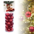 thumbnail image 3 of 24PCS Mini Christmas Ball Ornaments - 1.2" Shatterproof Hanging Decorations for Xmas Tree, Holiday & Party Decor (Red/Green/Gold), 3 of 7