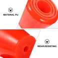 thumbnail image 5 of FOLOYORI 4 Pcs Tampons de Patins à Roulettes Rouges Butées en PU pour Entraînement Sportif, 5 of 5