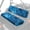 Blue Camouflage Pattern, variant on XYZCANDO UTV Seat Cover with Pink Camo Leaf Pattern, UTV Seat Cushion Cover for Entry Level and Professional Offroad Riding