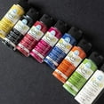 thumbnail image 2 of FolkArt Brush on Fabric Paint Beginner Set, 2 fl oz, 8 Colors, 2 of 8