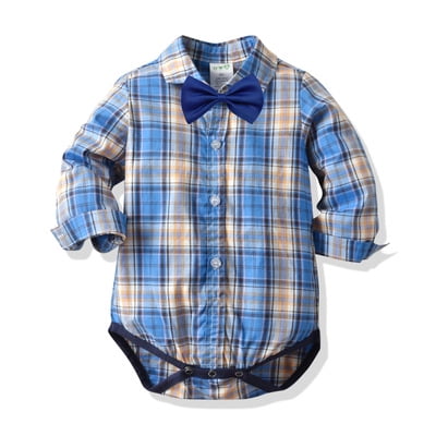 newborn plaid shirt