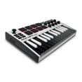 thumbnail image 4 of AKAI Professional MPK Mini MK3 25 Key USB MIDI Keyboard Controller with 8 Backlit Drum Pads, 8 Knobs and Music Production Software, White, 4 of 6