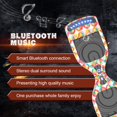 thumbnail image 4 of Hoverboard for Teens&Adults (hoverstar 2.0 System), Chrome Color & Design Color Hooverboard Bluetooth Speaker Huverboard with LED Light Flashing Wheels Self Balancing Electric Scooter by Certificated, 4 of 7