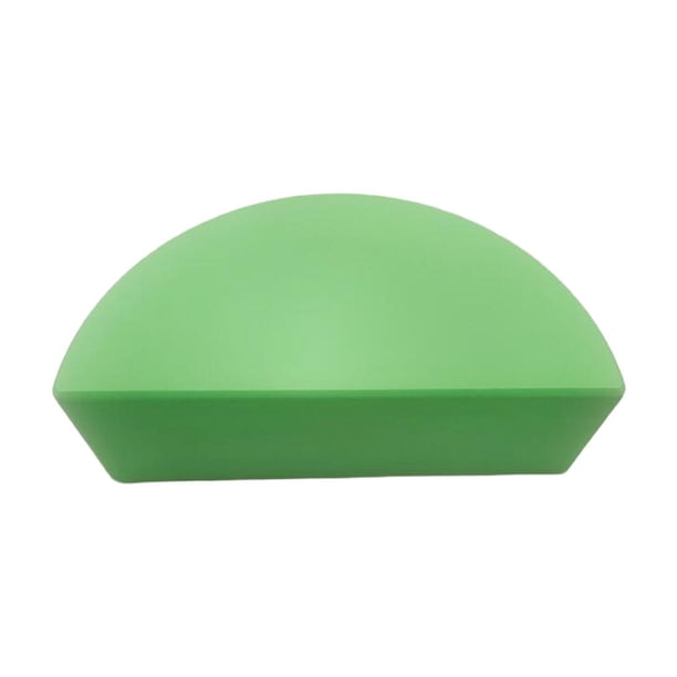 Bloque de yoga de EVA de alta densidad, suave, antideslizante y de apoyo para el equilibrio. Verde