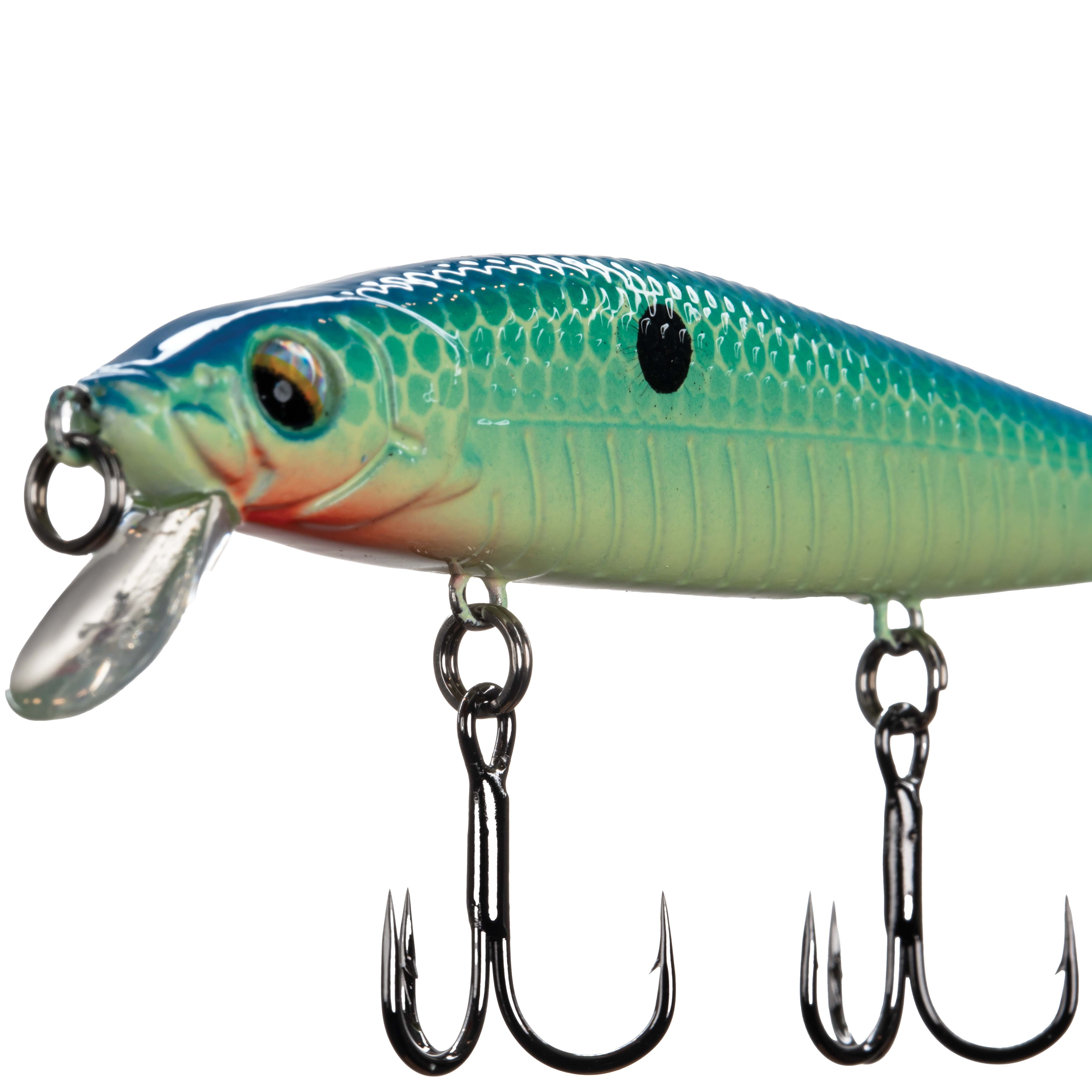 Ozark Trail Freshwater Minnow Fishing Lure, Citrus Shad, 1 oz