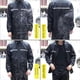 thumbnail image 5 of Conjunto de Chubasquero para Hombre MáScara Impermeable Chubasquero Trabajo Al Aire Libre Senderismo Ciclismo Pesca Chubasquero Chubasquero una Prueba de Tormentas, XXXL, 5 of 5