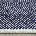 thumbnail image 5 of SAFAVIEH Boston Donnchad Geometric Cotton Area Rug, Navy, 3' x 5', 5 of 9