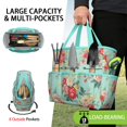 thumbnail image 2 of Garden Tool Bag,Pioneer Flower Floral Print Pattern Garden Tool Organizer,Garden Gifts,Waterproof Multi-Pocket Garden Tool Storage 11.8x5.5x11.4 Inch(Tools NOT Included), 2 of 6