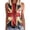Red-C, variant on Women American Flag Bib Tank Tops 4th Of July Summer Tshirt Fashion Shirts Patriotic Shorts Vintage Workout Shirt Adjustable Straps Bib Shorts
