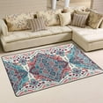 thumbnail image 2 of SKYSONIC Area Rug Carpet Mandalas Pattern Doormat for Hardwood Floor Entrance Living Room Bedroom 2'7"x1'8" (31x20 in), 2 of 6