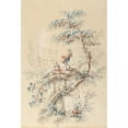 thumbnail image 3 of Jean-Baptiste Pillement 11x14 Black Modern Framed Museum Art Print Titled - Chinoiserie Designs (1771), 3 of 5