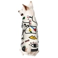 thumbnail image 1 of Balery Aabstract Eyes Sudadera con Capucha para Perros Pequeños – Ropa para Mascotas, Disfraz para Perros y Gatos, Ideal para Fiestas y Cosplay-XX-Large, 1 of 7