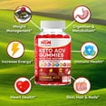 thumbnail image 4 of Nutri Nation Keto ACV Gummies, 1000mg, 3 Ketone Salts, 60 Count, 9-in-1 Supplement, 4 of 8