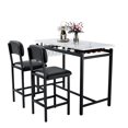 thumbnail image 7 of Rustic Black Finish | Various Usage in Small Spaces | Long - lasting and Comfortable Dining, 7 of 7