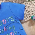 thumbnail image 6 of Toddler Summer Outfits Baby Boy Cartoon Print Short Sleeve Tee Top and Shorts Set Casual Cute Clothing Sets, 6 of 6