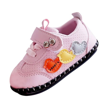

Baby Sandals Summer Rubber Sole PU Leather Mesh Outdoor Simple Elegant Catoon Shoes For Girls