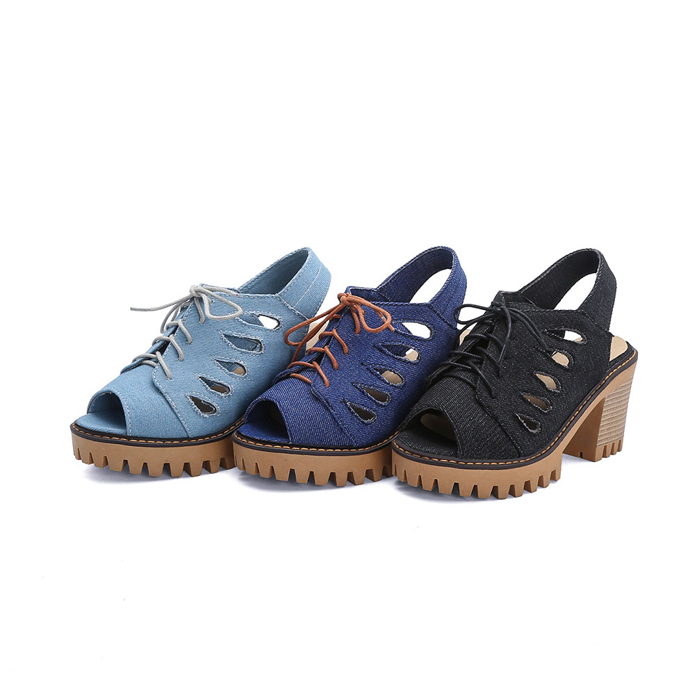 IELGY Women's sandals 8CM High heels 