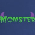 thumbnail image 2 of CafePress - Momster Maternity T Shirt - Maternity Dark T-Shirt, 2 of 3