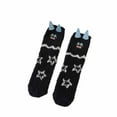 thumbnail image 1 of Womens Winter Socks, Mid Tube Socks with Fleece for Warmth and Cold Protection, 1 of 3