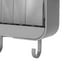 thumbnail image 2 of Jabonera gris montada en la pared con diseño de doble capa y doble gancho, caja de almacenamiento de jabón PP duradera para baño, 2 of 5