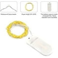 thumbnail image 3 of Guirnalda de luces LED a pilas, mini luces LED de alambre de cobre para decoración de interiores, dormitorio, hogar, boda (blanco cálido), 2 m, 20 LED, paquete de 20, 3 of 5