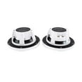 thumbnail image 2 of KENWOOD KFC-1653MRW 6.5-in. 150-Watt-Max 2-Way Marine Speakers, White, 2 Pack, 2 of 4