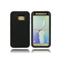 thumbnail image 1 of Mobile Xcessories - Black Samsung Galaxy S6 Edge Case Only Military-Grade/Dust/Drop Shockproof 3-Layer Full Body Ultra Rugged Scratch Resistant Wireless Charging Heavy Duty Cover Case, 1 of 9