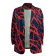 thumbnail image 3 of Gibobby Blazer de mujer casual Chaquetas blazer largo para mujer estilo casual para negocios para trabajo profesional oficina bolsillos con solapa(Rojo,XL), 3 of 5