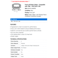 thumbnail image 2 of Front Left Brake Caliper - Compatible with 1986 - 1994 Ford F-350 - A1 Cardone, 2 of 2