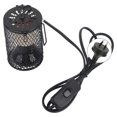 thumbnail image 1 of 100W Infrared Ceramic Emitter Heat Light Bulb Lamp Pet Reptile Brooder (Black 220-), 1 of 15