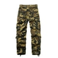 thumbnail image 3 of Omthaka Women's Cotton Cargo Pants with 8 Pocket,Camo N Size 14, 3 of 5