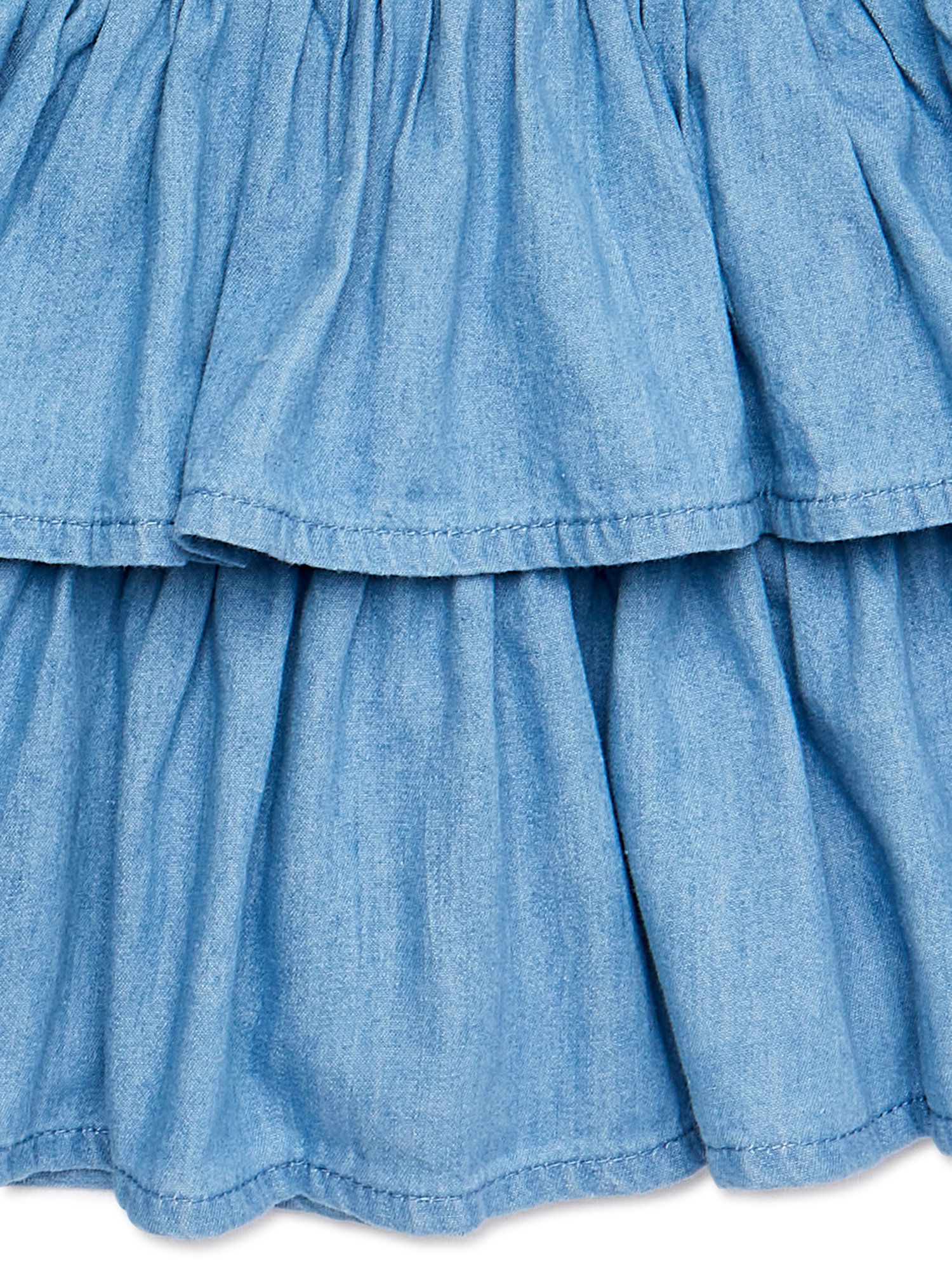 Garanimals Baby and Toddler Girls Tiered Skirt, Sizes 12M-5T - image 3 of 3