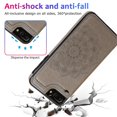 thumbnail image 2 of Funda para iPhone 7 Plus 8 Plus con tarjetero de piel sintética con estampado de flores de datura, 2 of 5