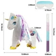 thumbnail image 2 of Unicorn Pinata Unicorn Party Supplies Pinata Bundle with Blindfold and Bat for Girls Boys Kids Unicorn Theme Birthday Party Game Decorations (16.14" x 12.6" x 3.5"), 2 of 6