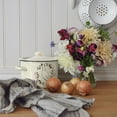 thumbnail image 2 of Novomoskovsjka Posuda Gusak Cylindrical Enamel Pot with Lid 4.8 Qt (4.5 L) Enameled Steel Stockpot Cooking Pot Induction Pot Enamelware Kitchen Pot Enamel Stock Pot Soup Pot, 2 of 13