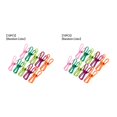 thumbnail image 3 of Wosthever Clip de secado de ropa de 10 Uds. De colores aleatorios, abrazadera de Metal con diseño de resorte, Clip para carpeta de letras de papel a color al azar 2piezas Wosthever CBP140497, 3 of 6