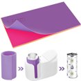 thumbnail image 2 of Envoltura de vaso de sublimación de 3 piezas en 3 espesores Reutilizable Taza de silicona Envoltura de vaso para máquina de prensa de taza 20OZ 16OZ 12OZ Taza Envoltura de sublimación de silicona resi, 2 of 11