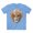 Carolina Blue, variant on Mask Shirt, Shirt with Mask