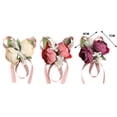 thumbnail image 4 of Kearding Mujeres boda nupcial muñeca flor boda fiesta baile muñeca mano flor para mujeres y niñas Kits de decoración para fiestas No.2 Kearding HA040424-02, 4 of 6