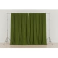 thumbnail image 2 of Solid Poplin Window Curtain or Photography Backdrop 58" Wide - Moss Green, 2 of 5