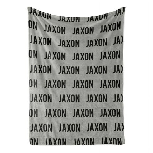 Personalized Name Blanket