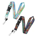 thumbnail image 2 of Periodic Table Lanyard with Colorful Cartoon Design Teacher ID Badge Holder, 2 of 6