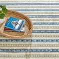 thumbnail image 6 of Dash & Albert Long Slade Handwoven Cotton Rug, 2' x 3', Indigo, 6 of 7