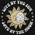 thumbnail image 2 of Celestial Live By Sun Love By Moon Men's Graphic T Shirt Tees Brisco Brands S, 2 of 6
