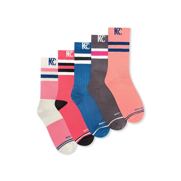 Radiant Choice Women’s Crew Socks – 100% Combed Cotton, Soft & Breathable, 5 Pairs (Limited Edition)
