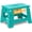 Teal, variant on Utopia Home Folding Step Stool with Handle – 9 Inch Anti Slip Collapsible Stool – Holds Up to 300 lbs – Sturdy Plastic Step Stool Foldable for Kitchen, Bathroom and Home Use (1-Pack, Black)