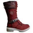 thumbnail image 1 of Zapatos De Invierno Para Mujer, Botas, Botines, Botas Impermeables Para Exteriores, Botas De Media Pantorrilla, Botas De Punta Redonda De Tacón Bajo, Botas De Punta Redonda Para Mujer matsuzay AP006543-14, 1 of 6